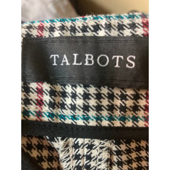 NWOT Talbots Hampshire Ankle Pants Houndstooth Size 14 - Picture 5 of 10